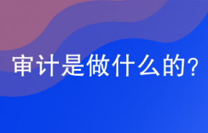 什么是审计？审计的基本工作流程是什么？