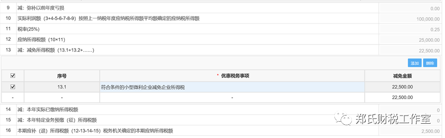 企业所得税季度申报表填写关键点