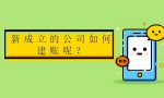 新成立的公司如何建账呢？
