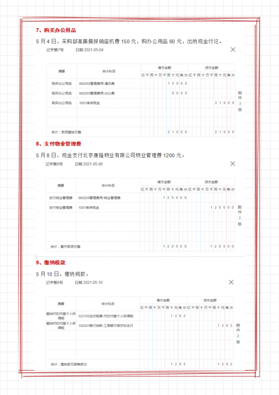个体工商户会计怎么做账？个体工商户的会计分录汇总，附案例解析