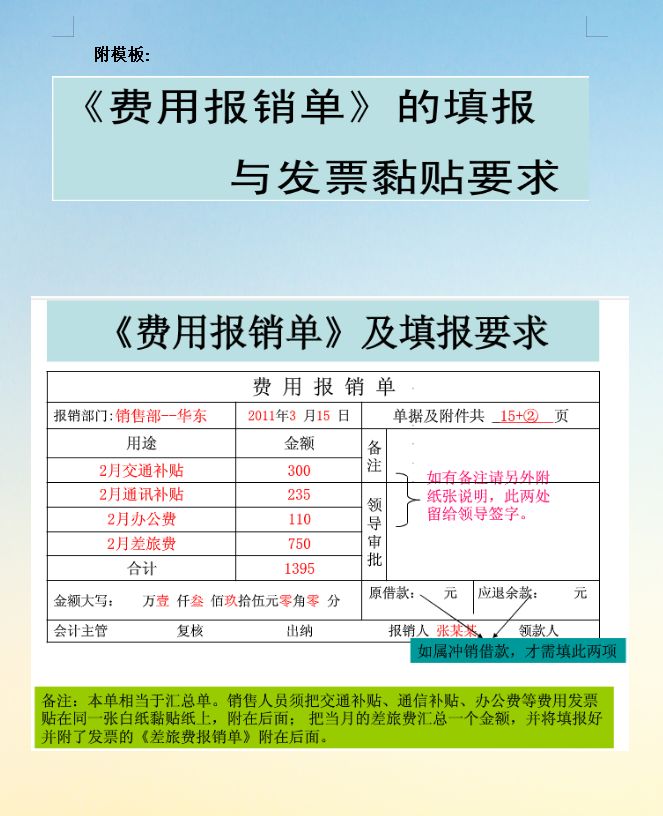 年薪36万的老会计：财务费用报销单填写规范及发票粘贴要求，实用