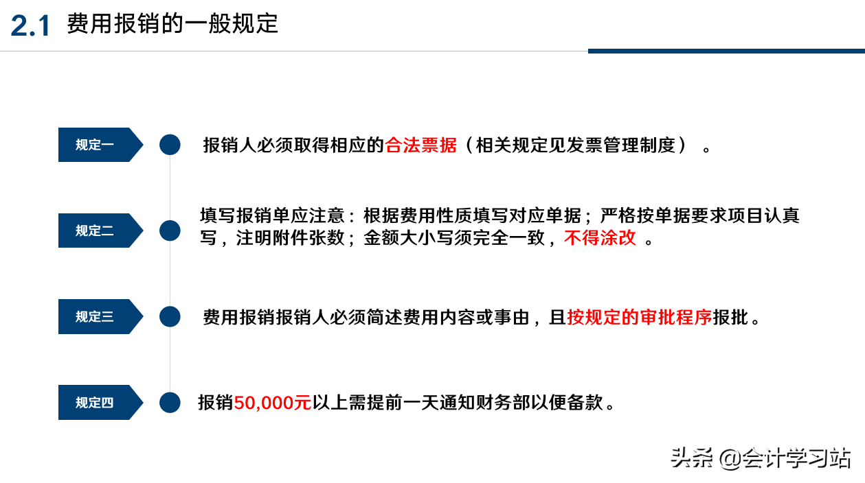 公司财务报销制度及流程:从日常费用报销到涉税审核要点,直接用