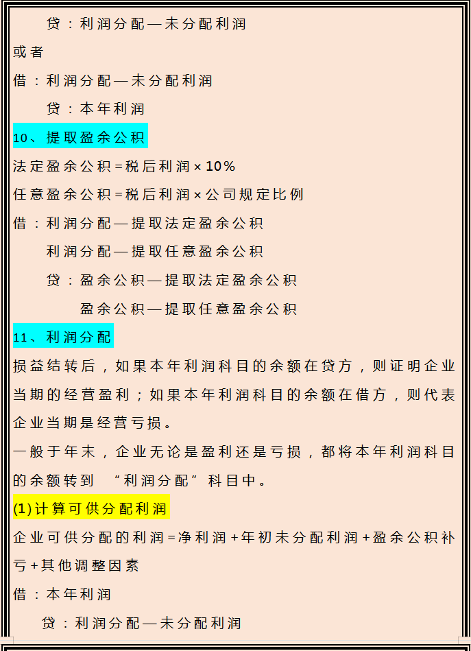 本年利润结转怎么做账?年终结转的会计分录汇总,财务人收好